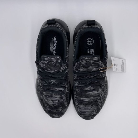 adidas Swift Run 22 Black / Grey Womens Shoes - Picture 5 of 8